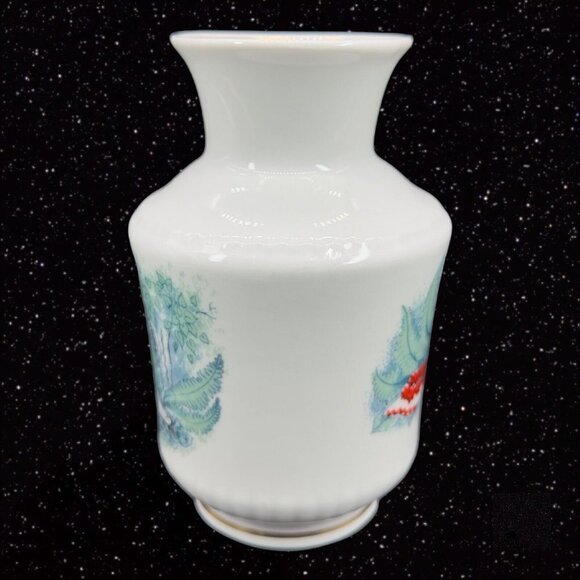 Vintage Painted Porcelain Vase With People Playing Music Marked Ceramic 5.75"T - Picture 8 of 8
